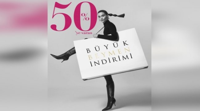 Yüzde 50'ye varan büyük indirim başladı
