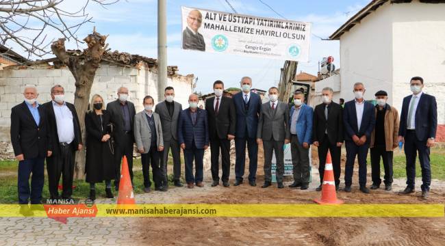 30 Milyonluk Altyapı Yatırımına İlk Kazma Vuruldu
