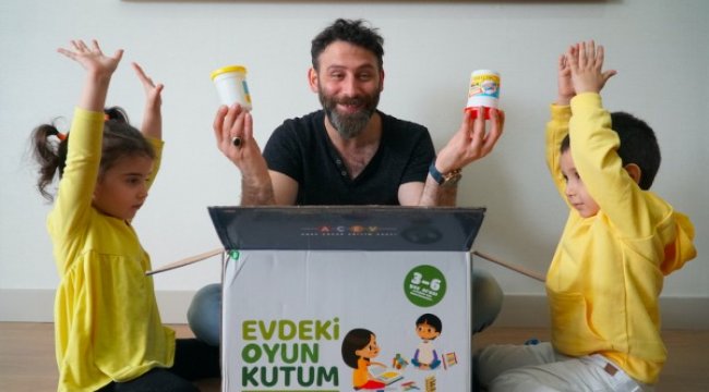 AÇEV, pandemi döneminde oyun kutuları ile çocukların yanında