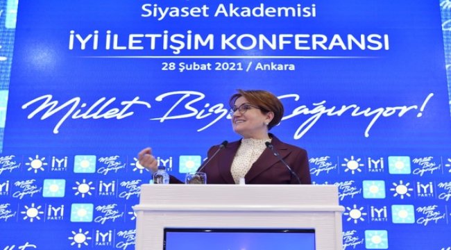 Akşener “28 Şubat Süreci” konulu bir konuşma yaptı