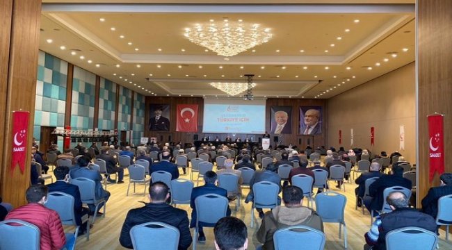 Aydın: Saadet Partisi Genel Başkanı’na bir müdahale gelecek”miş gibi algı oluşturma çabalarına şahit olmaktayız