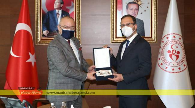 Başkan Ergün’den Bakan Kasapoğlu’na Teşekkür