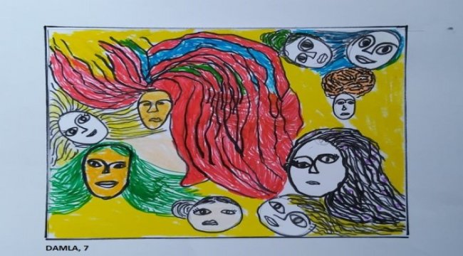 Çocuklar “Selma Gürbüz: Dünya Diye Bir Yer" sergisini çevrimiçi keşfediyor