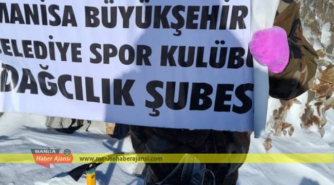 Dağcılarımız, Erciyes’in Zirvesinde