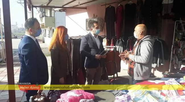 Deva Partisi’nden esnaf ziyareti