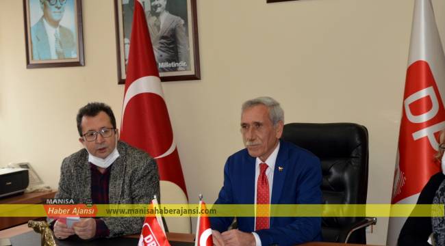 DP Milletvekili Cemal Enginyurt Manisa'ya geliyor