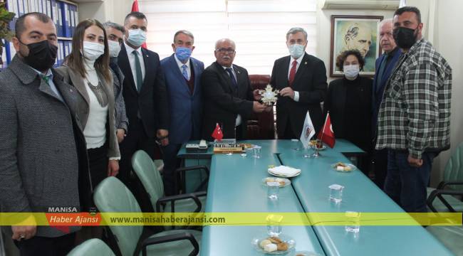GELECEK PARTİSİ KAHVEHANECİLER ODASI’NI ZİYARET ETTİ