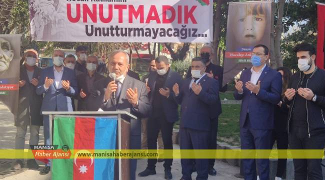 Hocalı katliamında hayatını kaybedenler anıldı