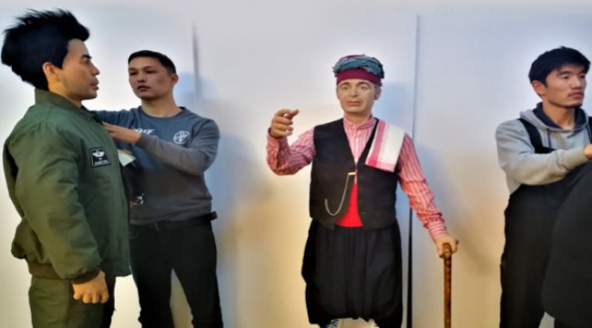 Kahraman Türk pilotlar, Hiperrealist silikon heykelleri ile surlariçi şehir müzesinde