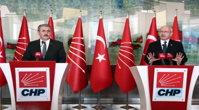Kılıçdaroğlu, BBP Genel Başkanı Mustafa Destici’yi kabul etti