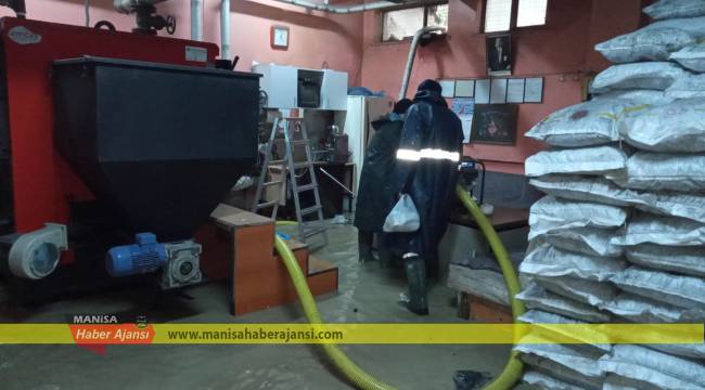 MASKİ, Kırkağaç’taki Bir Okulda Büyük Bir Zararın Önüne Geçti
