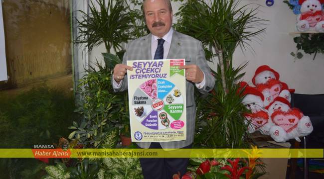 Seyyar çiçekler tehlike saçıyor