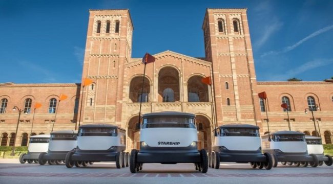 'Starship Technologies’ yatırımı ile robotlarla teslimat