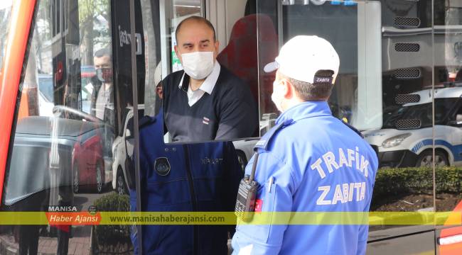Toplu Taşıma Araçlarında Koronavirüs Denetimi Devam Ediyor