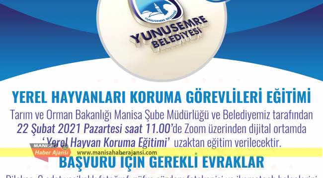 YEREL HAYVAN KORUMA GÖREVLİSİ EĞİTİMİ VERİLECEK