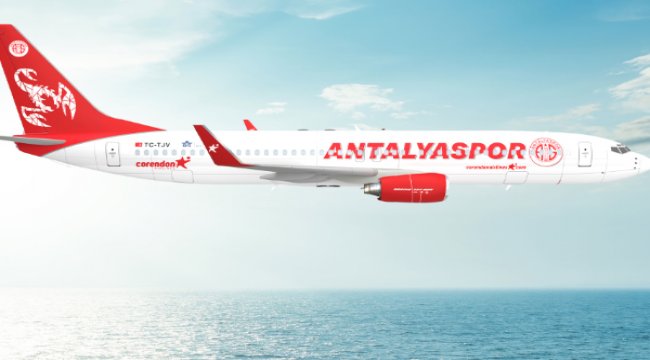 Antalyaspor'a final hediyesi takım uçağı