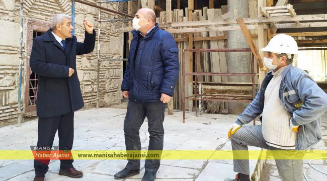 Ataseven Ulu Cami’yi inceledi