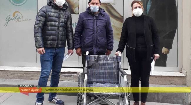 Bedriye Teyzeye Tekerlekli Sandalyesi Ulaştırıldı