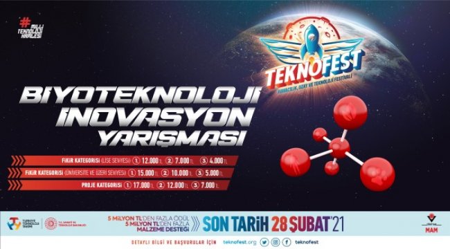 Biyoteknoloji inovasyon ile buluşuyor, gençler Türkiye için üretiyor