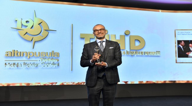 Dijital Anadolu Projesi Altın Pusula’dan ödülle döndü