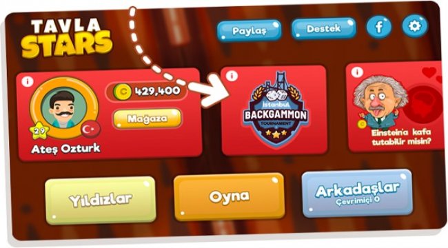 İstanbul Tavla Turnuvası’na gençlerden büyük ilgi