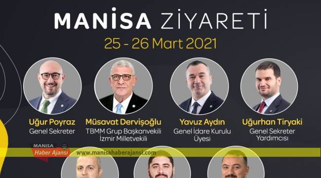 İYİ Parti heyetinden Manisa çıkarması