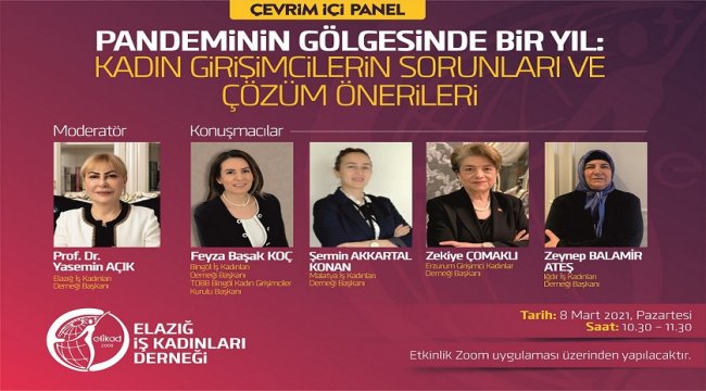 Kadın girişimcilerin sorunları tüm yönleriyle masaya yatırılıyor