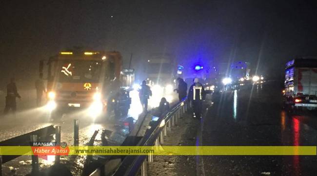 Kula'da Trafik Kazası