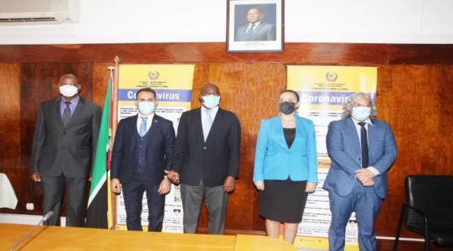 Limak Çimento’dan Mozambik Sahra Hastanesine destek