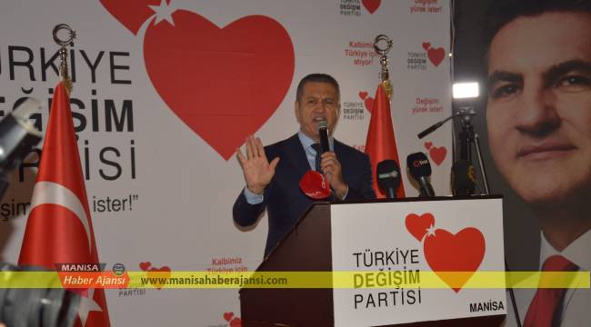 Mustafa Sarıgül Manisa’dan seslendi