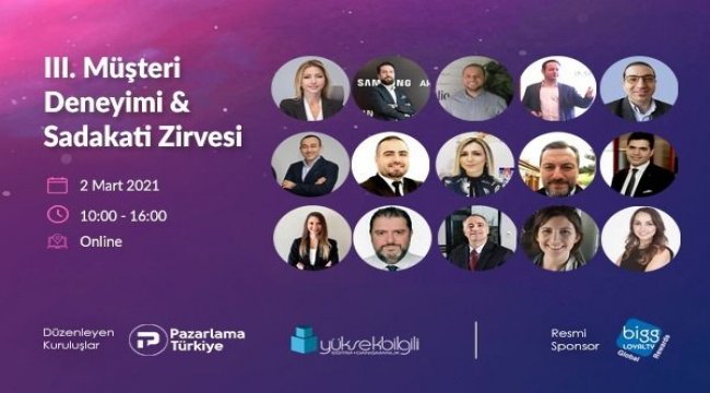 Müşteri Deneyimi ve Sadakati Zirvesi yoğun katılımla gerçekleştirildi