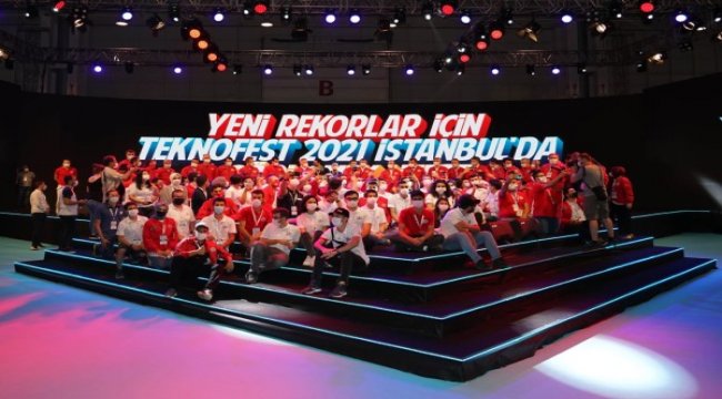 Teknofest 2021 bir dünya rekoru daha kırdı