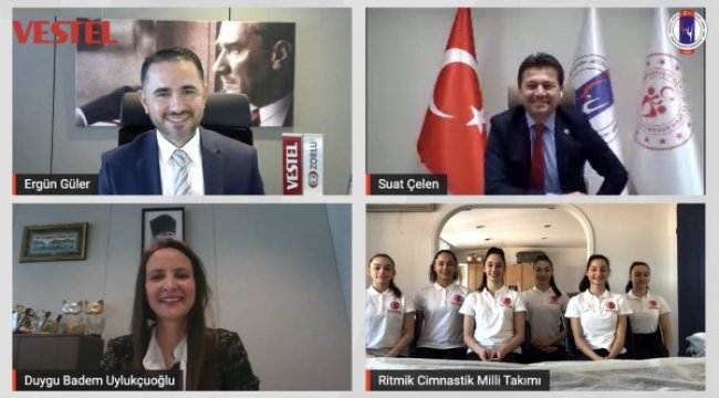 Vestel, spora desteğine Cimnastik ile devam ediyor
