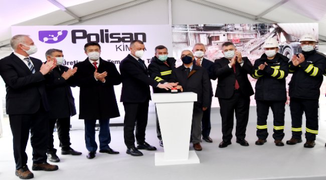 Yeni reçine üretim tesisi