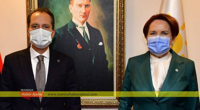 YENİDEN REFAH LİDERİ FATİH ERBAKAN'DAN MERAL AKŞENER'E ZİYARET