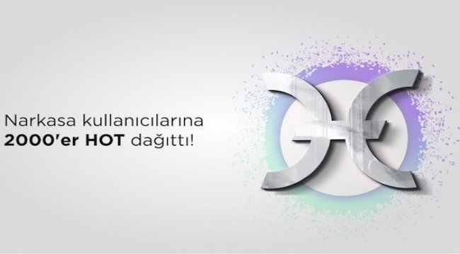 Yerli kripto para borsası kullanıcılarına 2000’er HOT hediye etti