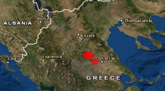 Yunanistan'da deprem