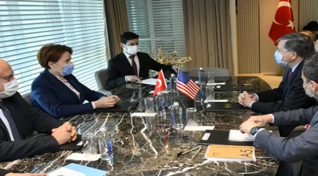 Akşener, ABD Büyükelçisi ile görüştü