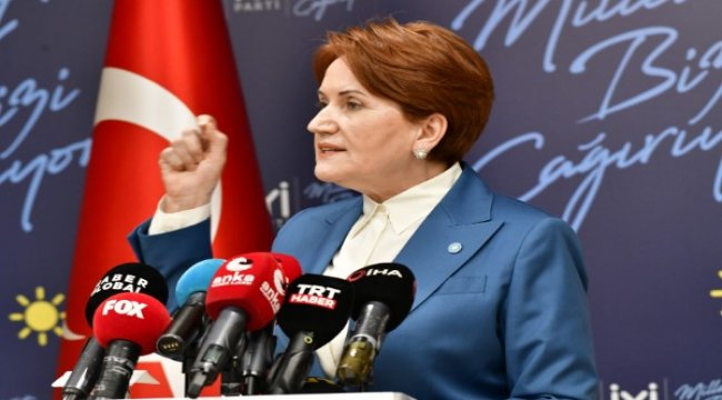 Akşener: “Bu bir zevzekliktir”