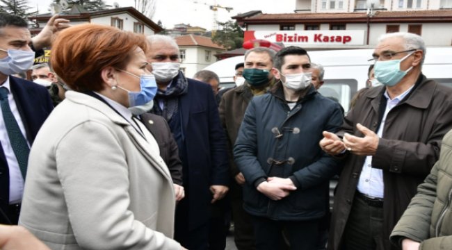 Akşener: "Mağduriyetler çok geniş, bir an önce giderilmesi için çalışıyoruz"