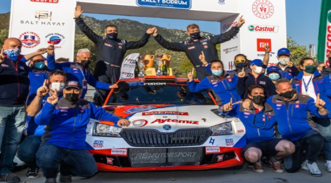 Bodrum&#039;da ralli heyecanı