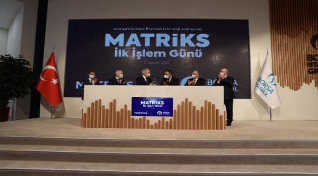 Borsa İstanbul’da gong Matriks için çaldı