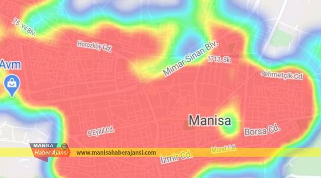 Haftalık vaka sayısı 4 binlere dayandı  Manisa’nın her tarafında kırmız alarm