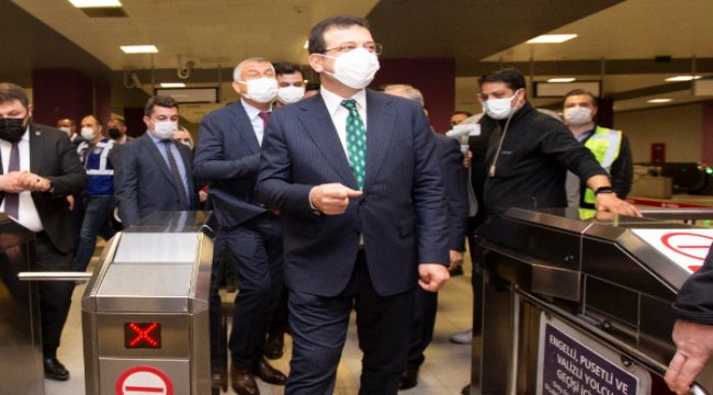 İmamoğlu: "Kısmi açılıştaki amacımız bölge trafiğini hafifletmek"