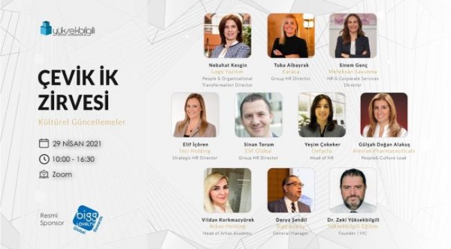 İnsan larının Çevik Dönüşümü bu zirvede konuşulacak