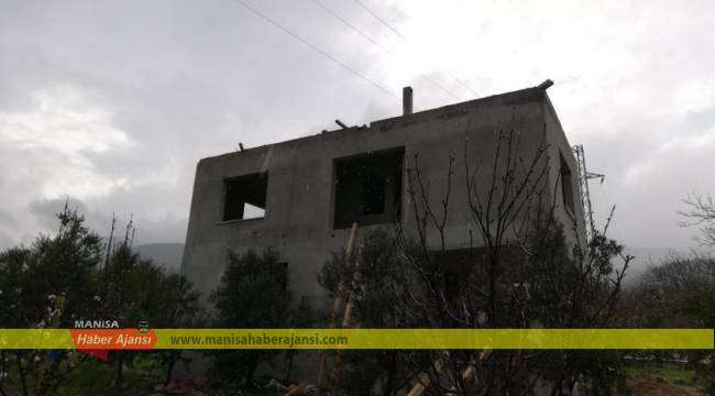 Manisa'da elektrik akımına kapılan inşaat işçisi yaşamını yitirdi