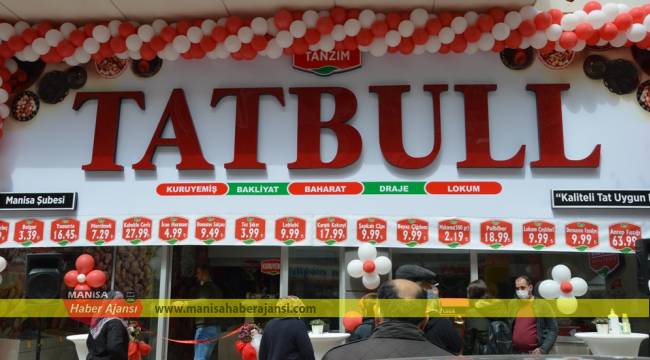 Manisa’da Tatbull Kuruyemiş  açıldı