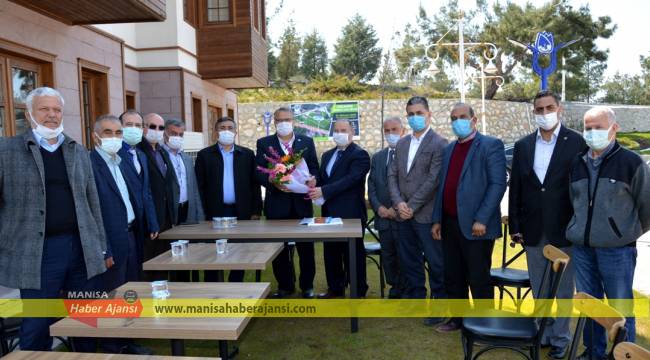 Manisa Hemşehri Derneklerinden Başkan Çerçi’ye ziyaret