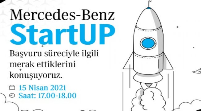 Mercedes-Benz StartUP 2021 başvuruları devam ediyor