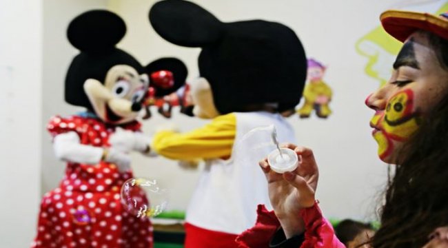 Minikler için hazırlanmış bir masal dünyası
